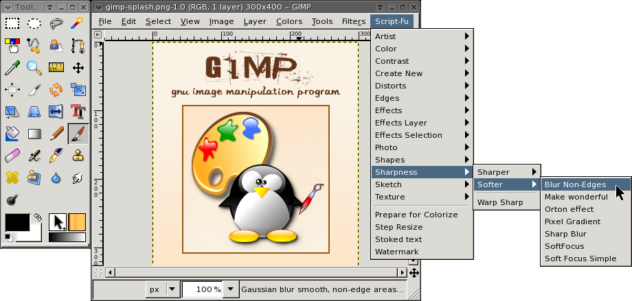 Колекція скриптів Script-FU для GIMP