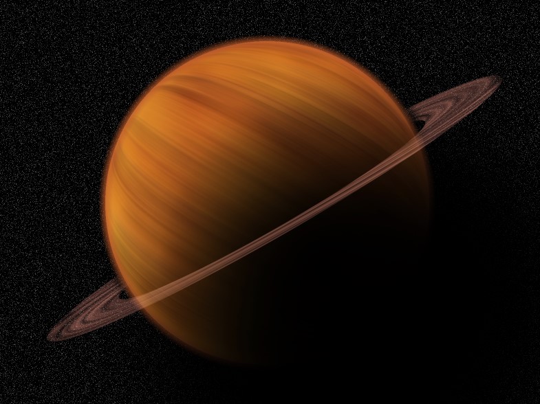 Створення планет і планетних кілець у GIMP